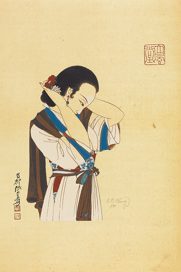 簪花仕女图PP
