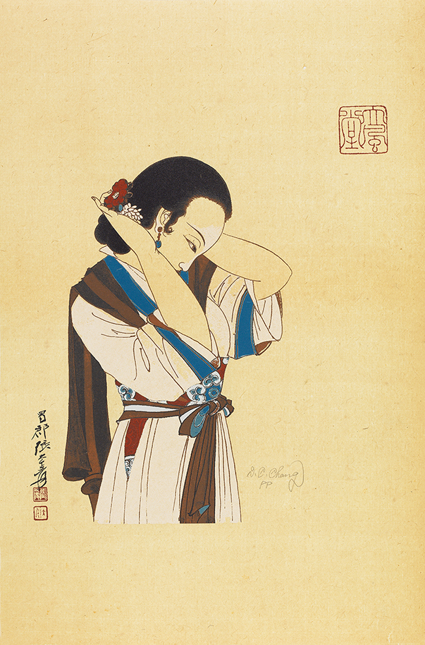 簪花仕女图PP