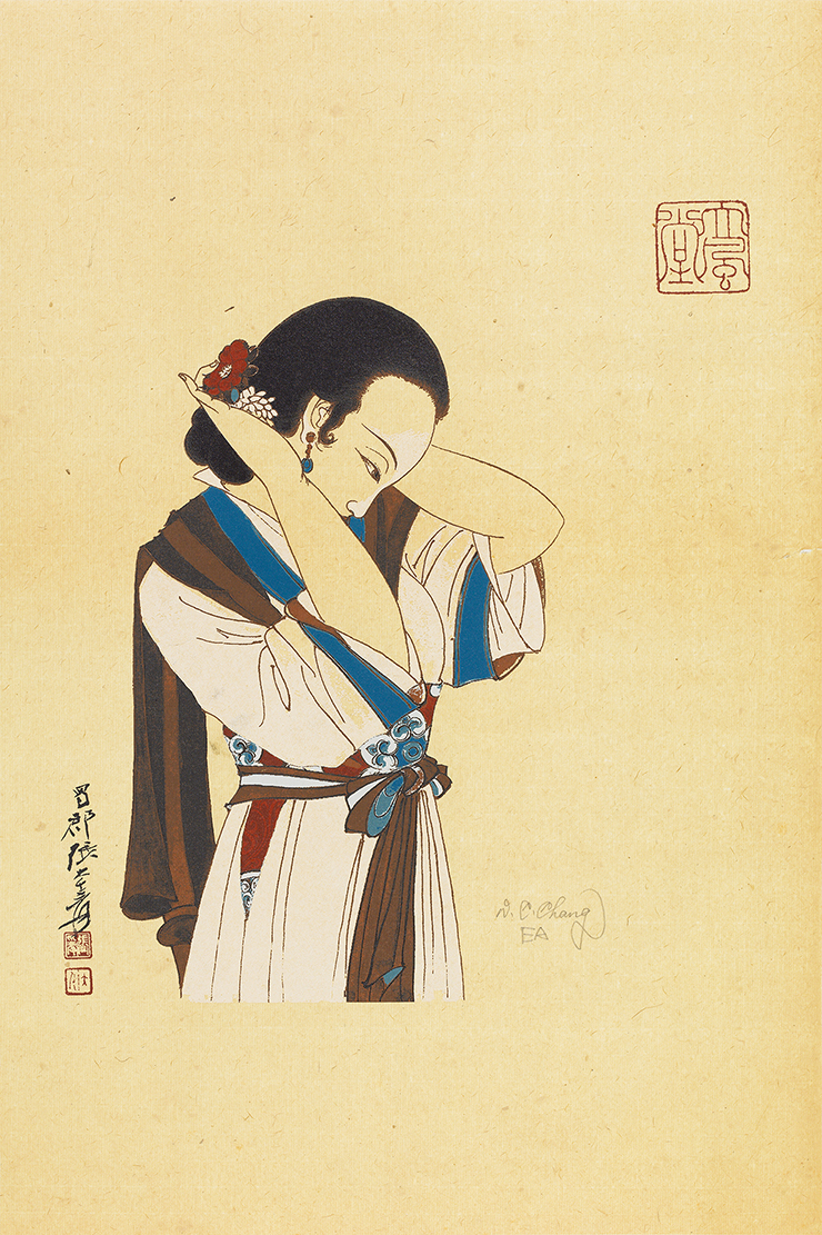 簪花仕女图EA