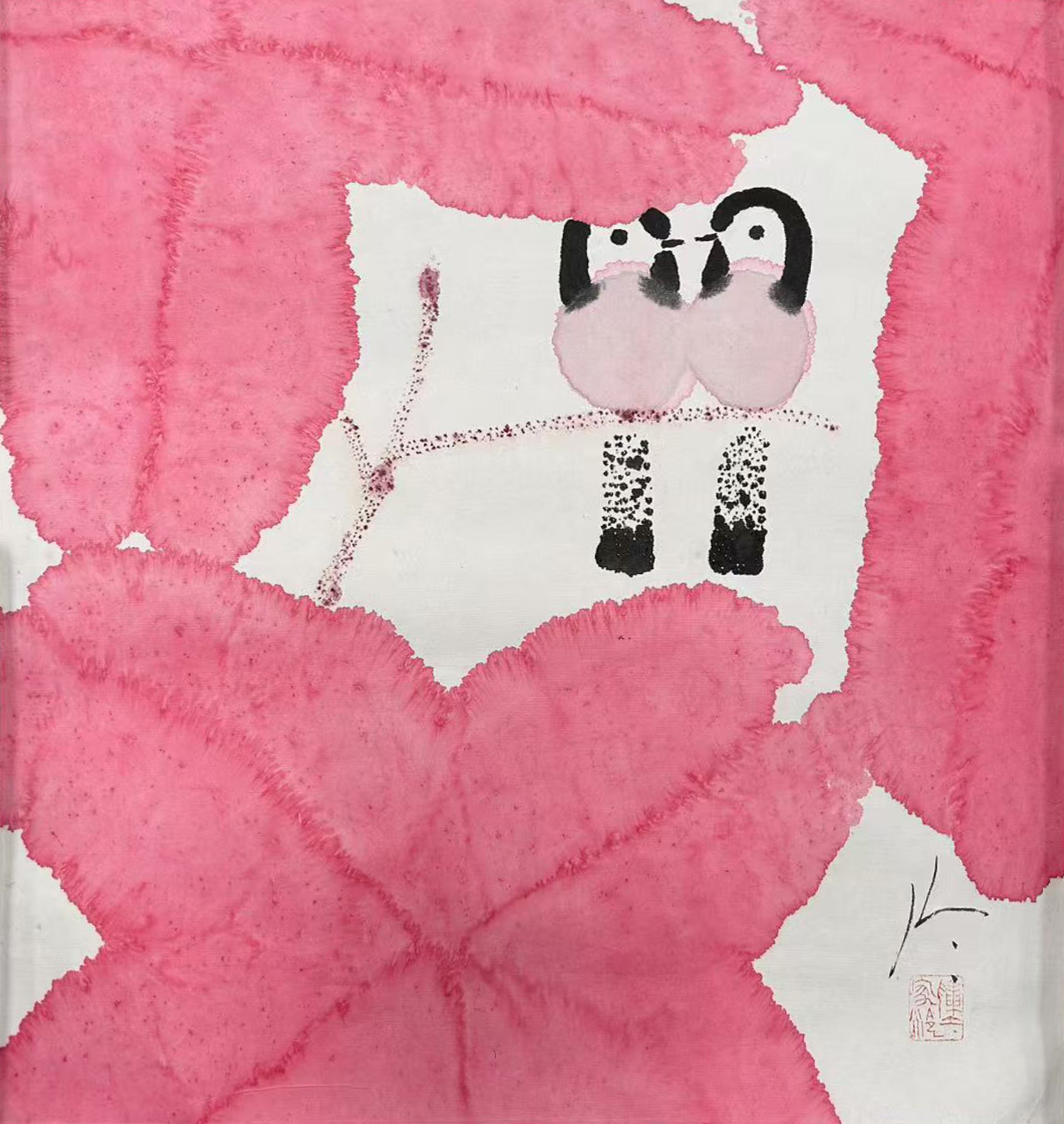 红叶小鸟