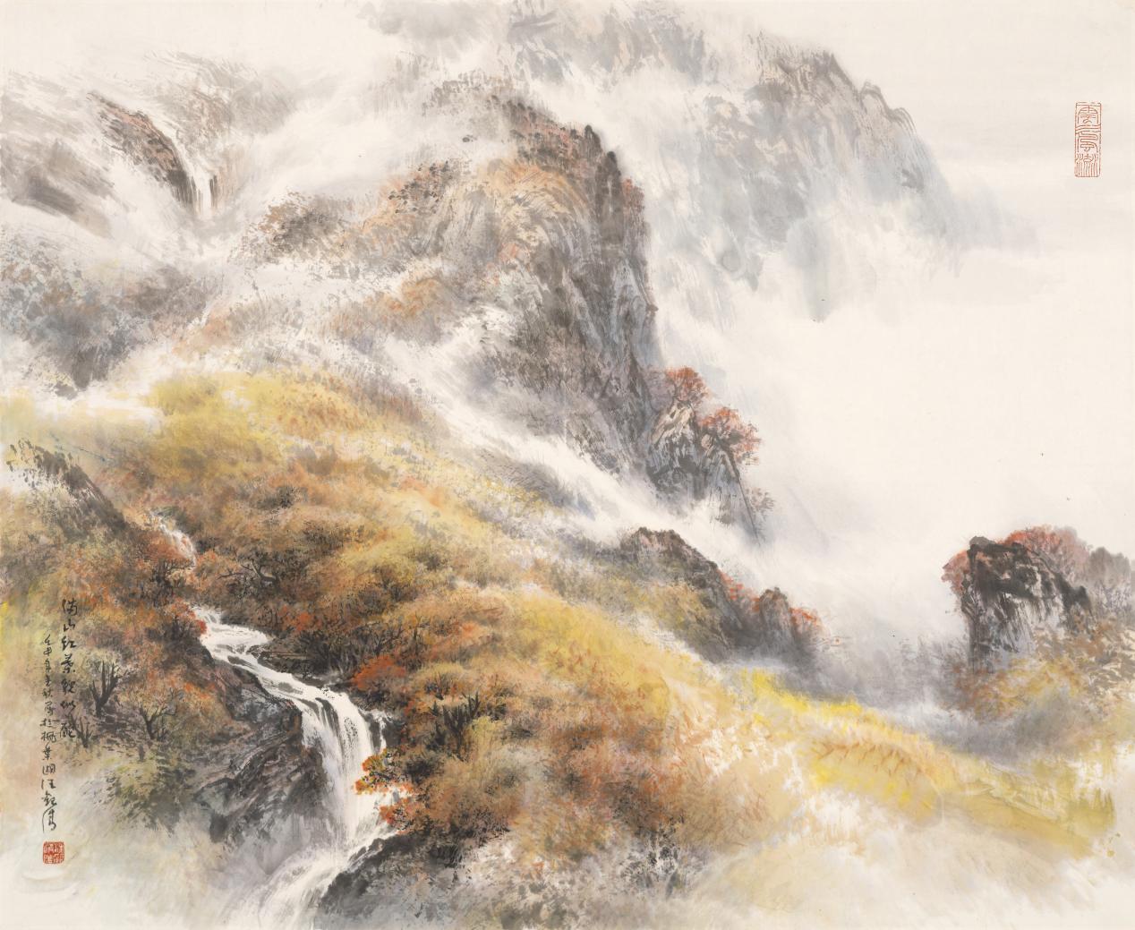 满山红叶