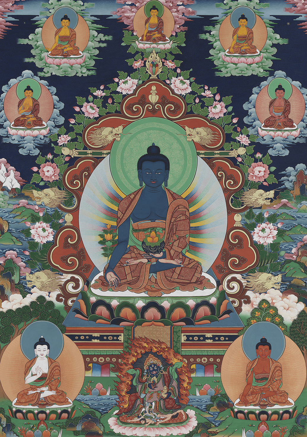 八方药师佛