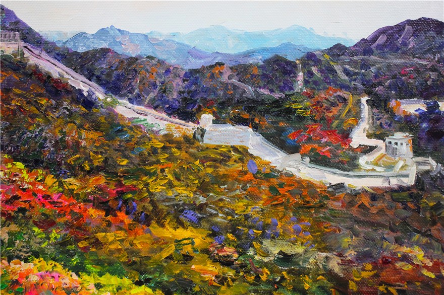 朝鲜画家李成哲图片